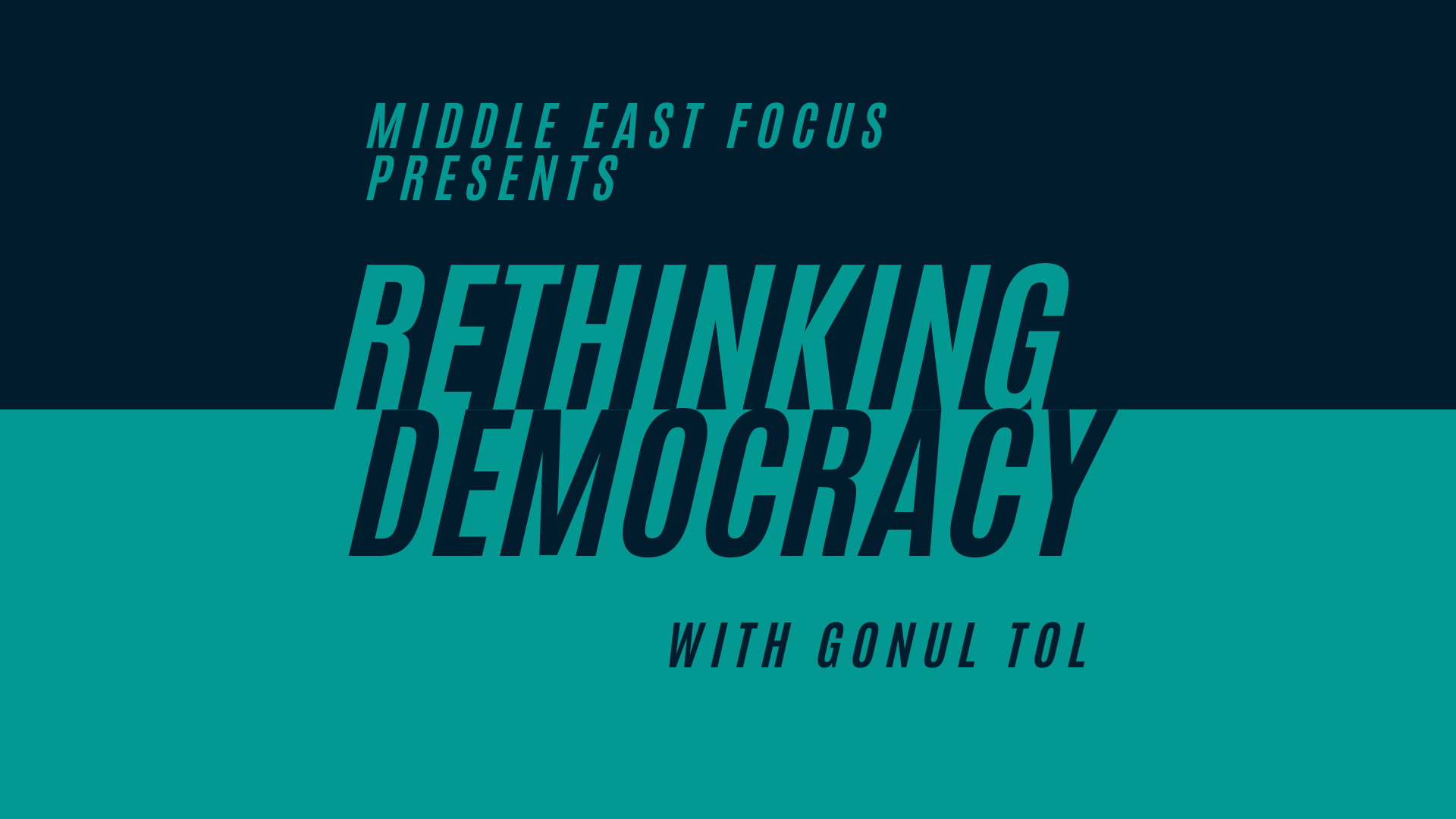 Rethinking Democracy Ep. 4 China's Growing Presence in the Middle East
